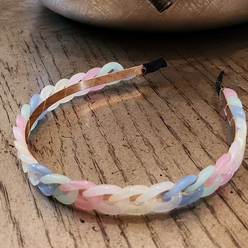 Girls cute headband chain look New no tag